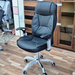 Ofis və oyun kresloları: Yeni, Təkərli, Qolları tənzimlənir, Dəri — 8