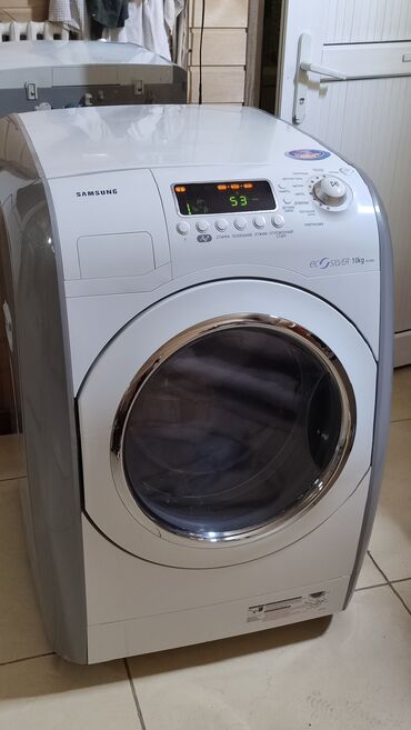 продам стиральную машину бу: Стиральная машина Samsung, Б/у, Автомат, 10 кг и более