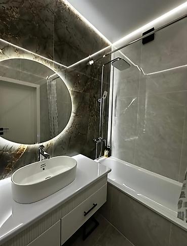 кто 504: 2 комнаты, 58 м², Джал-15 Элитка, 14 этаж, Дизайнерский ремонт — 9