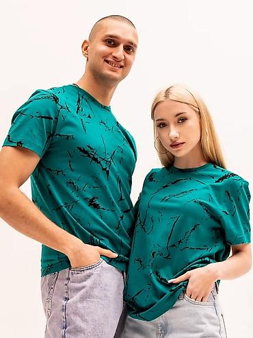 Футболки: Футболки оптом - Мужская/унисекс футболка для повседневной носки - — 8