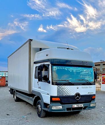 авто фреон: Грузовик Mercedes‑Benz Atego 818, тентованный фургон. Основные — 5