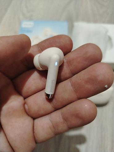 bluetooth mikrofon karaoke: Yeni Simsiz (Bluetooth) Qulaqcıqlar, Philips, rəng - Ağ — 5