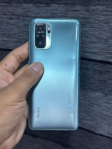 xiomi note 10: Redmi Note 10, 64 GB, rəng - Yaşıl, Zəmanət, Barmaq izi, İki sim kartlı — 3