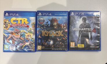 Игры для PlayStation: Предлагается набор из трех игр для PlayStation 4: гоночная игра CTR