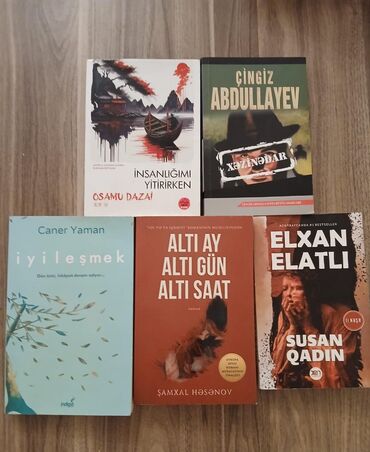 Kitablar və jurnallar: Osamu dazai 'insanlığımı yitirirken'- 5 azn(cildli kitabdır) Cingiz