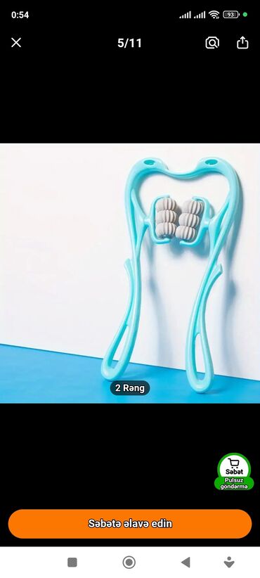 Digər: 6 diyircəkli boyun masaj aləti — 4