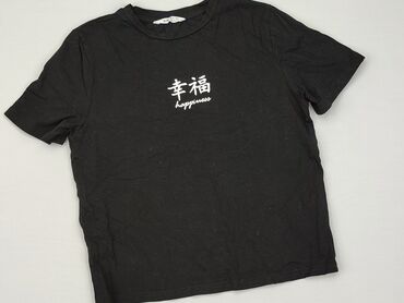 koszulki czarne: Футболка, 9 р., 128-134 см, стан - Дуже гарний