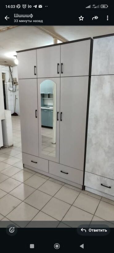 Шкафы для одежды: Шкафы 3 х дверные есть все расцветки хорошие качества размеры — 13
