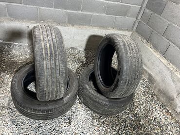 автозапчасти бишкек: Шины 215 / 55 / R 17, Лето, Б/у, Комплект, Легковые, Япония