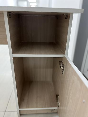 study table: Маникюрный стол - Материал: ЛДСП в светлом древесном декоре, кромка в — 4