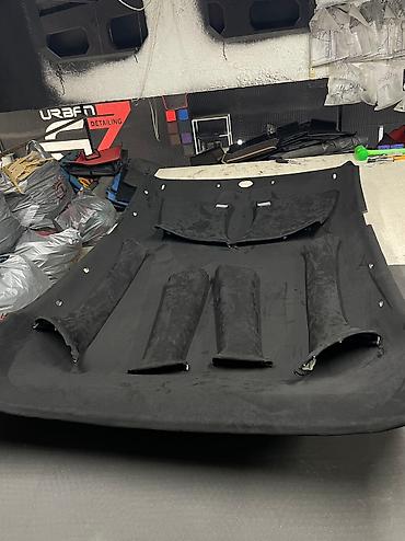 Другие детали салона: Перетяжка потолка стойки люк козерки — 10