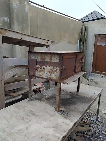briket: Metalkəsimdən hazırlanmış odun/ kömür sobası – açıq havada bişirmə və — 3