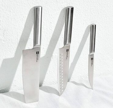 Ножи: Набор ножей Xiaomi HuoHou HU0095 4шт с подставкой Набор ножей с — 5