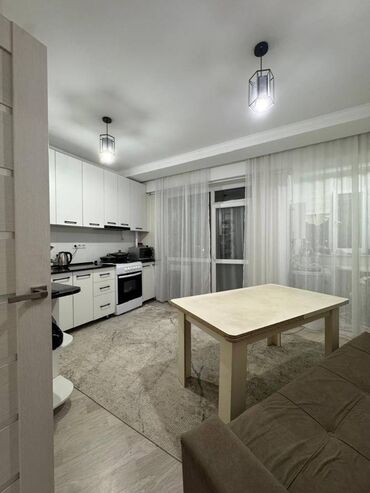 арзан квартира ош базар: 1 комната, 54 м², Элитка, 4 этаж, Евроремонт