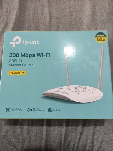 modem baku: Tp-link ADSL2+ MODEM router az işlenmiş