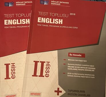 guven testleri ingilis dili: İngilis dili test toplusu 2019-cu il 1-ci və 2-ci hissə