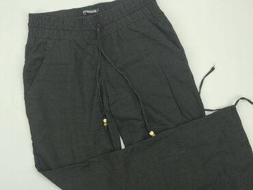 spodnie materiałowe w kratę: Sweatpants, Terranova, S (EU 36), condition - Very good