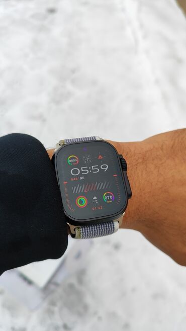 Наушники: Apple watch ultra 2 ✅ Подключается на ios/android ✅ Батарея на 5-7