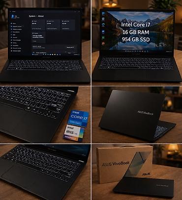 Ноутбуки и аксессуары: 💻 Satılır: ASUS VivoBook (əla vəziyyətdə) 🔹 Model: ASUS VivoBook — 1