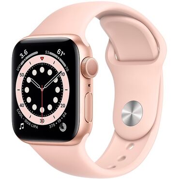 Apple Watch: Продам Apple Watch 6 series. 40 мм. В розовом цвете. В отличном