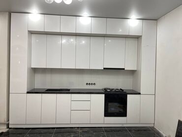 Кухонные гарнитуры: Кухонный гарнитур, Новый, цвет - Белый, ДСП, Бесплатная доставка — 21