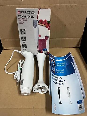 Blenderi, mikseri: Ambiano STABMIXER – potapajući štapni mikser, 300 W - Snaga: 300 W - — 8