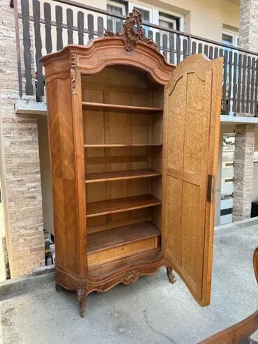 Stilske vitrine: Antikvarni salonski ormar LOUIS XV - Visina 260 cm - MOGUĆ PREVOZ U — 7