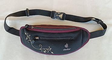 ar max: Torbica pederuša Deuter Neo Belt 1. Dve pregrade. Manjih je dimenzija — 1