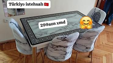 metbex masa ve oturacaqlar: Masa desti yeni — 1