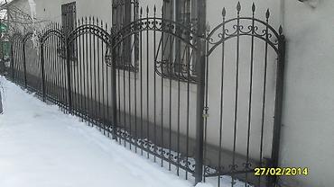 декоративные заборчики: Кованые металлические ограждения и заборные секции. сайт : svarog.kg — 5