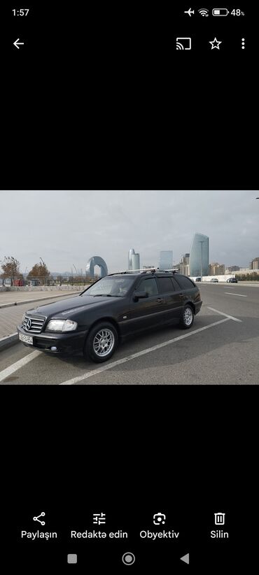 zapi qiymeti: Mercedes-Benz C 180: 1.8 l | 1998 il Universal