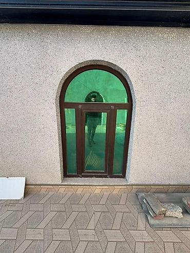 Plastik qapılar: PVC qapı və pəncərə sistemi - Material: yüksək keyfiyyətli PVC profil — 3