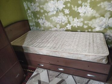 двухъярусная кровать бишкек: Спальный гарнитур, Односпальная кровать, Б/у