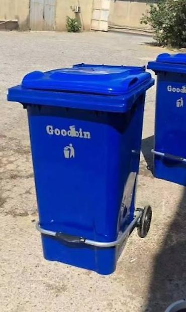 dəm qaşığı: Goodbin təkərli tullantı konteynerləri - İstifadə sahəsi: ofis — 1