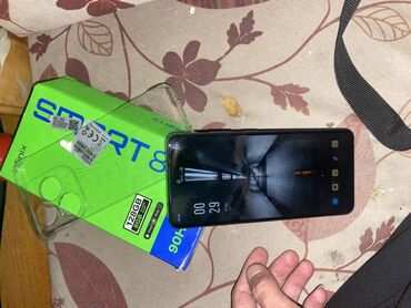 infinix smart 8 qiymeti: Infinix Smart 8, 128 GB, Sənədlərlə