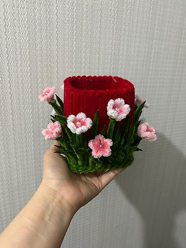 təbaşir və pastel: Əl işı: dekorativ qələm/qələmqabı və ya şam qabı - Materiallar — 2