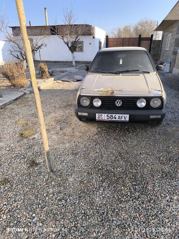 volkswagen 1999: Volkswagen Golf: 1989 г., 1.8 л, Механика, Бензин, Хэтчбэк