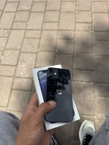 Apple iPhone: IPhone 12 mini, Б/у, 64 ГБ, Синий, Коробка, 92 %