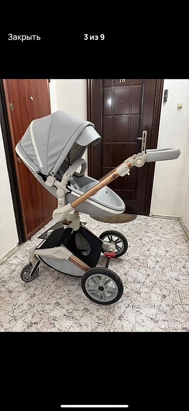 carrello коляска: Детская коляска Hot Mom (серый цвет), модульная. Продается коляска — 3