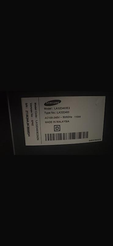 катафот срв: Телевизор Samsung 32" - Модель: LA32D403E2 (Type No.: LA32D403) - — 2