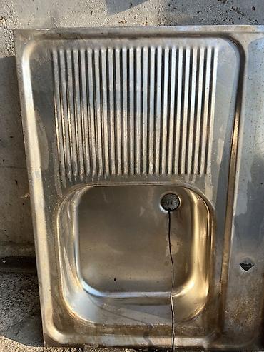 Mətbəx çanaqları: Paslanmayan poladdan mətbəx üçün tək gözü olan üzərinəqoyulan lavabo — 2