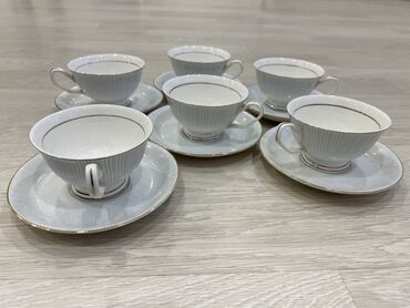 çayni servis: Çay dəsti, 6 nəfərlik