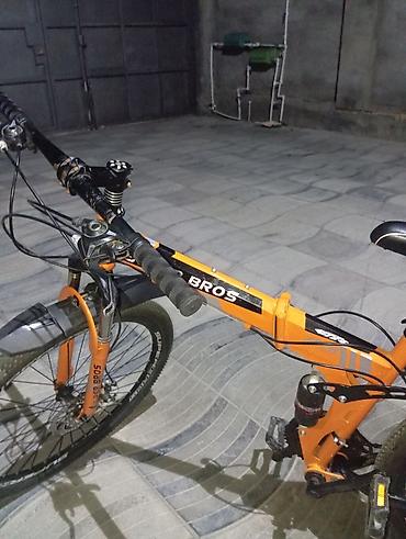 shgat velosiped: SUPER BROS qatlanan dağ velosipedi - Rəng: narıncı/qara - Qatlanan — 3