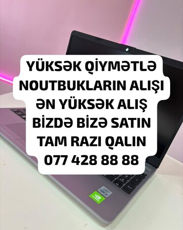 notbuk alıram: HP 15.6 ", Intel Core i7, 512 GB