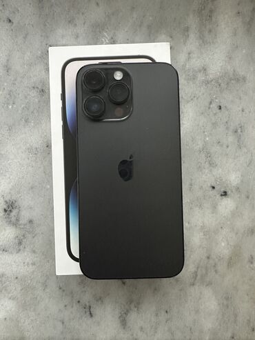 ayfon 14 pro max 2 el: IPhone 14 Pro Max, 128 GB, Qara, Face ID, Simsiz şarj