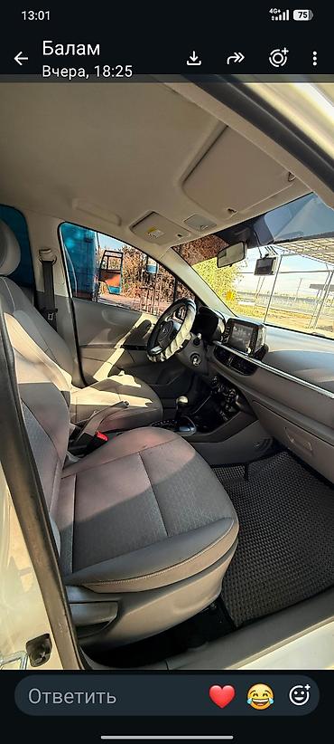 бишкек авто салон: Kia Picanto: 2018 г., 0.1 - engine capacity л, Автомат, Газ, Хетчбек — 7