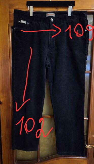 Şalvarlar: Klassik Şalvar, Massimo Dutti, rəng - Qara — 5