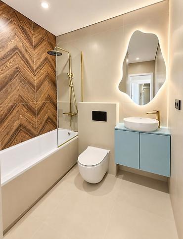 эко комплекс: 2 комнаты, 45 м², Кок-Жар ж/м Элитка, 8 этаж, Дизайнерский ремонт — 6