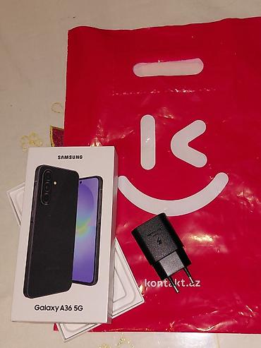 ucuz telefon aksesuarları: Samsung Galaxy A36, 256 GB, rəng - Qara — 7