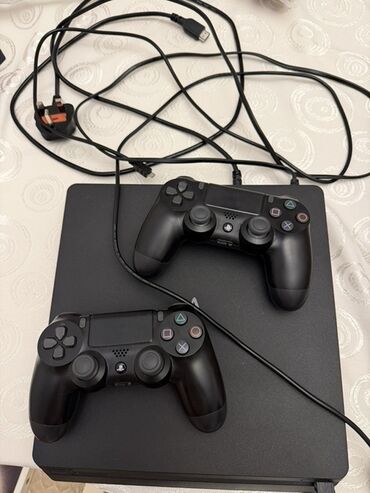 Mətbəx texnikası: Sony PlayStation 4 Slim oyun konsolu dəsti. Komplekt: - PS4 Slim 1_TR